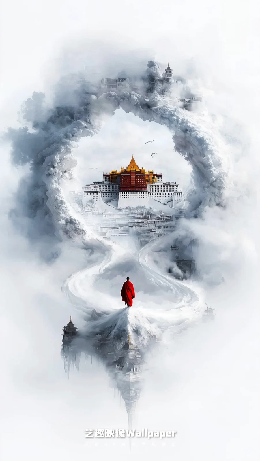 喜马拉雅的雪❄️落在屏幕上🏔️手机中的神域_6_艺趣映像Wallpapers_来自小红书网页版.jpg
