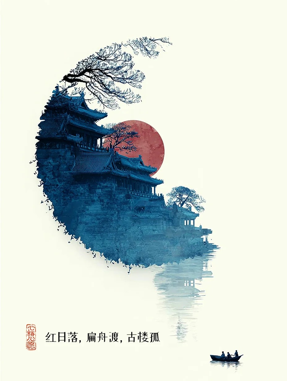 红日落，扁舟渡，古楼孤_3_心语心愿love_来自小红书网页版.jpg