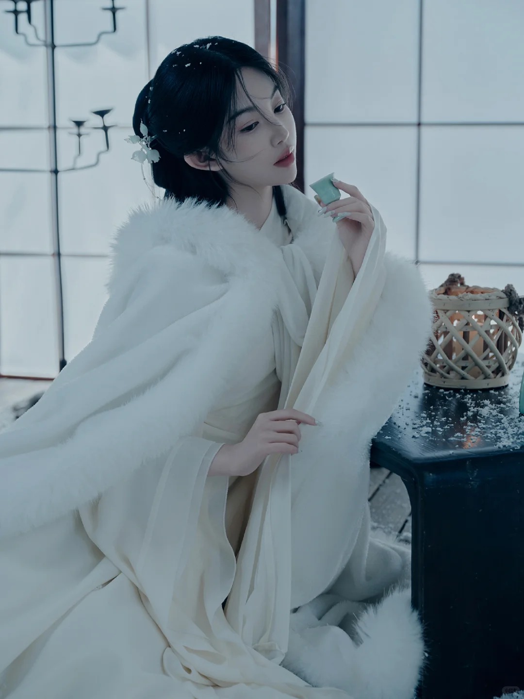 不下雪也能拍室内雪景氛围感汉服写真_1_阑梦古装摄影写真馆_来自小红书网页版.jpg