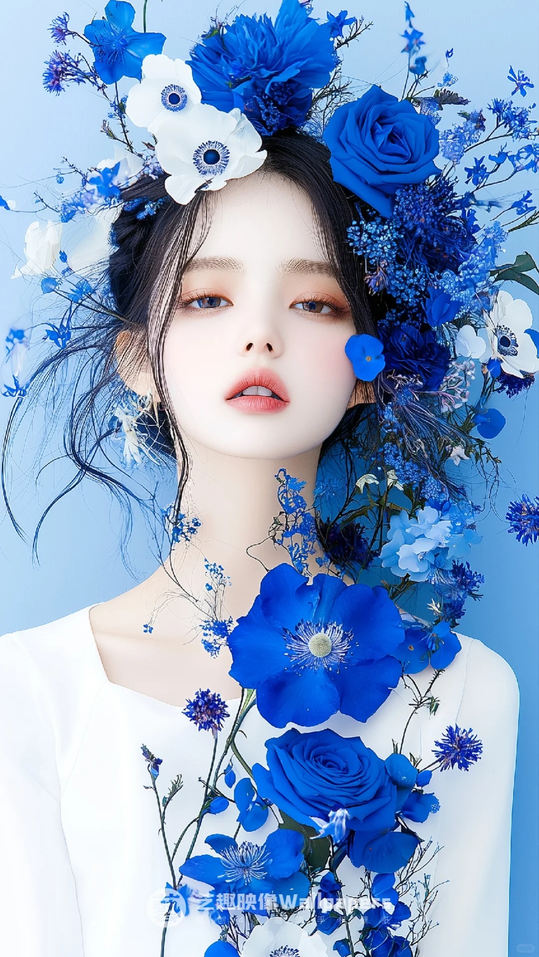 手机壁纸#D443丨💙克莱因蓝夏日少女II_3_艺趣映像Wallpapers_来自小红书网页版.jpg