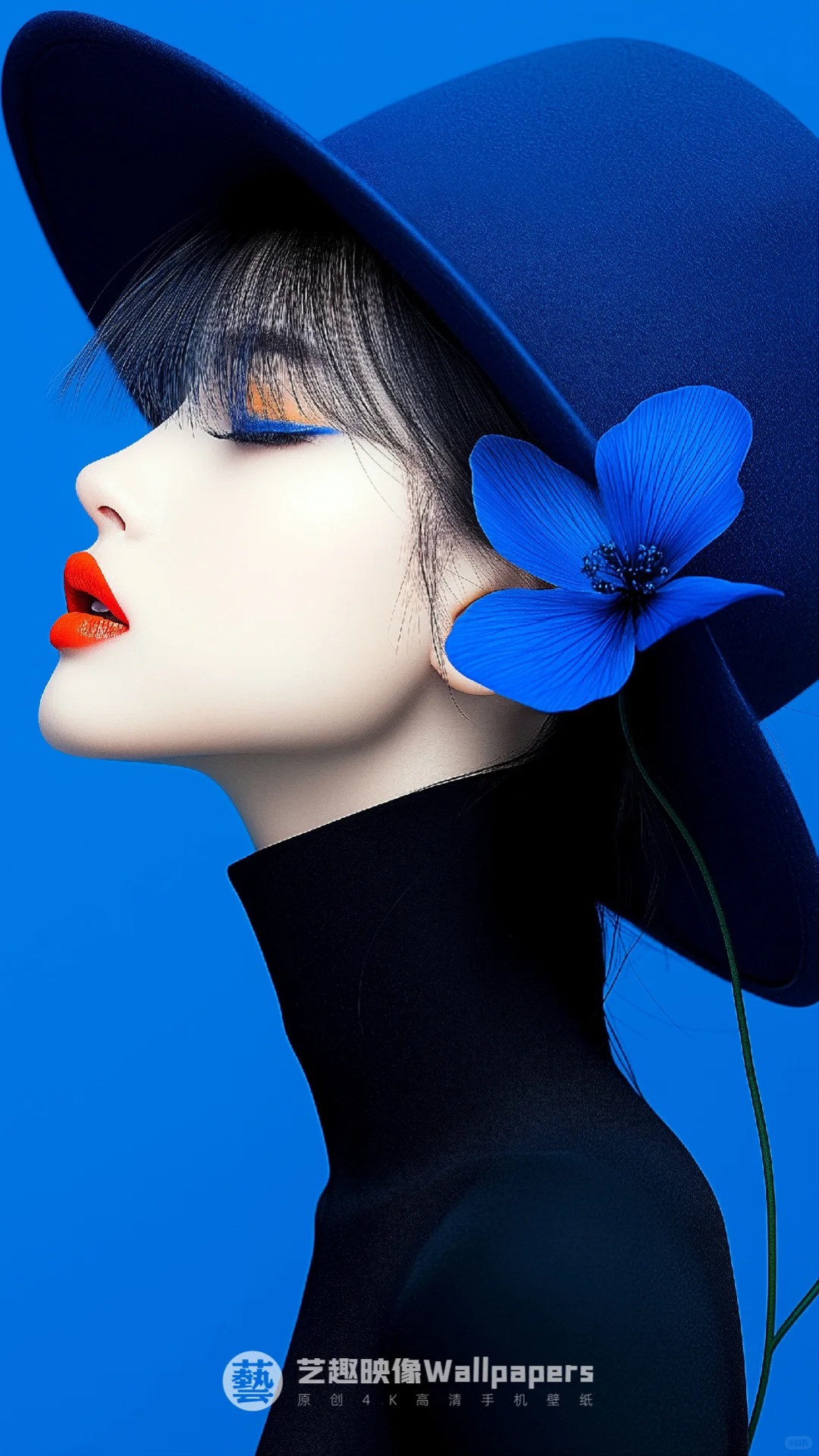 手机壁纸#D443丨💙克莱因蓝夏日少女II_9_艺趣映像Wallpapers_来自小红书网页版.jpg
