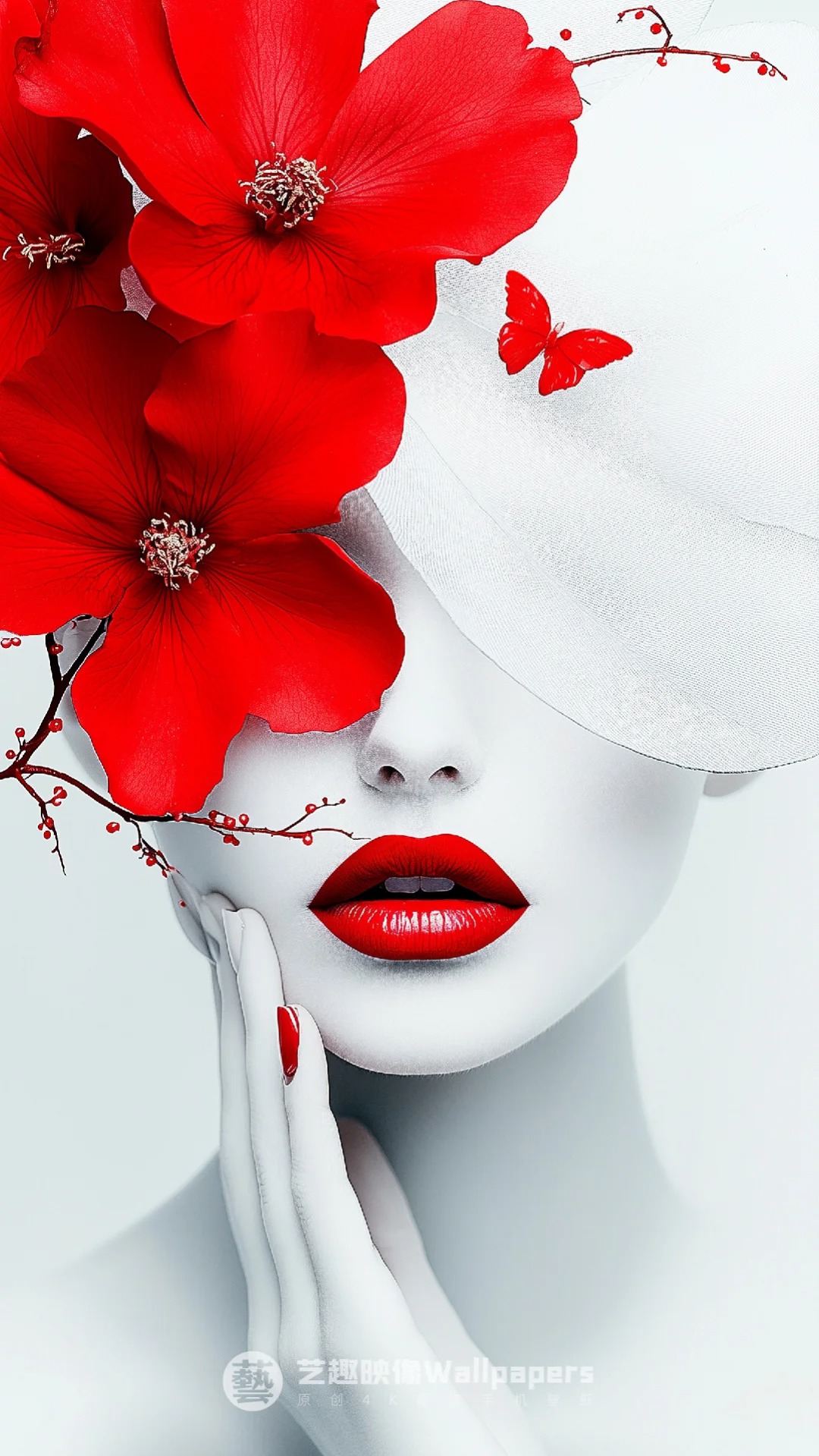 手机壁纸#D449丨红与黑之红唇轻吻玫瑰II_3_艺趣映像Wallpapers_来自小红书网页版.jpg