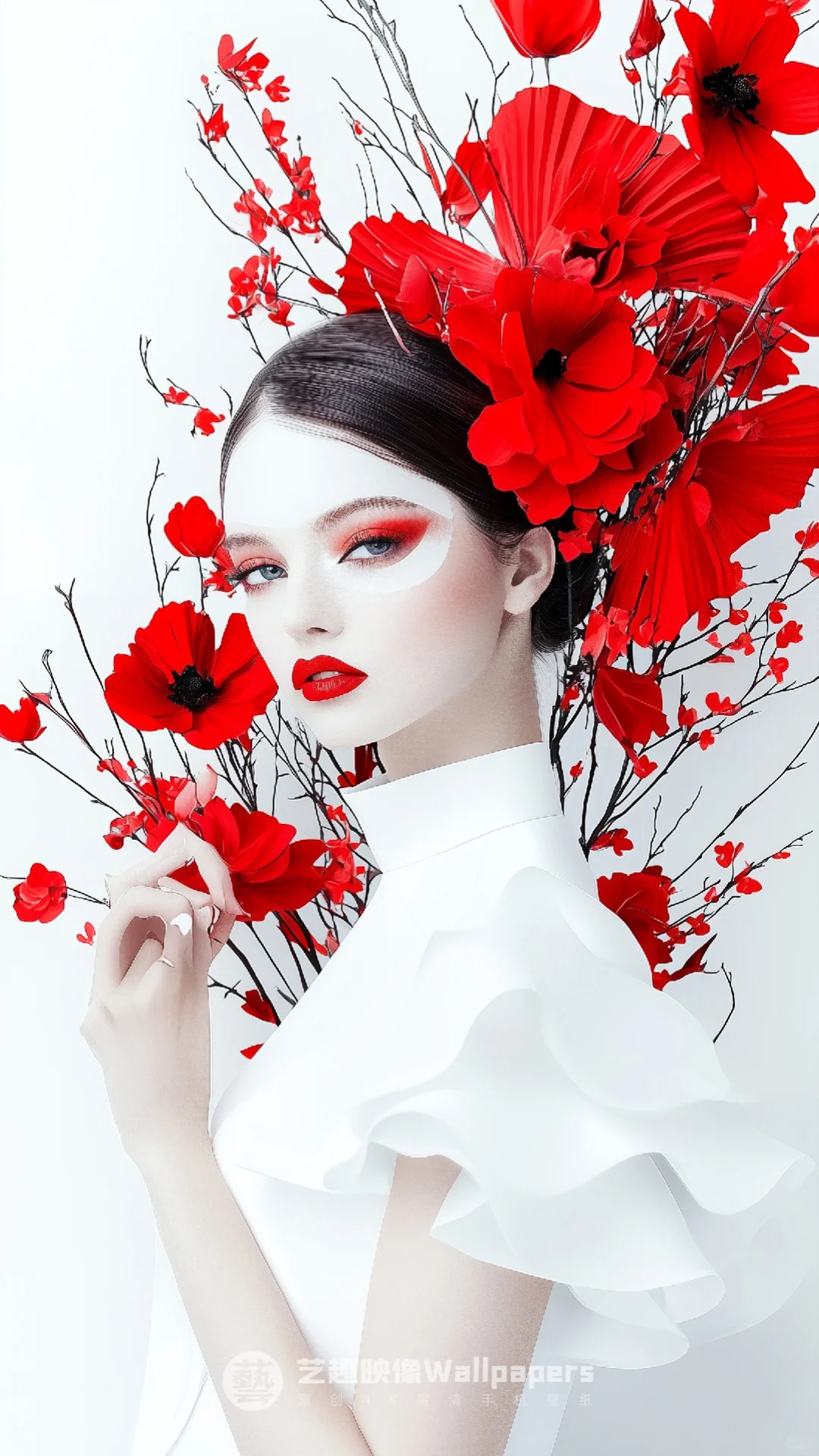 手机壁纸#D449丨红与黑之红唇轻吻玫瑰II_9_艺趣映像Wallpapers_来自小红书网页版.jpg