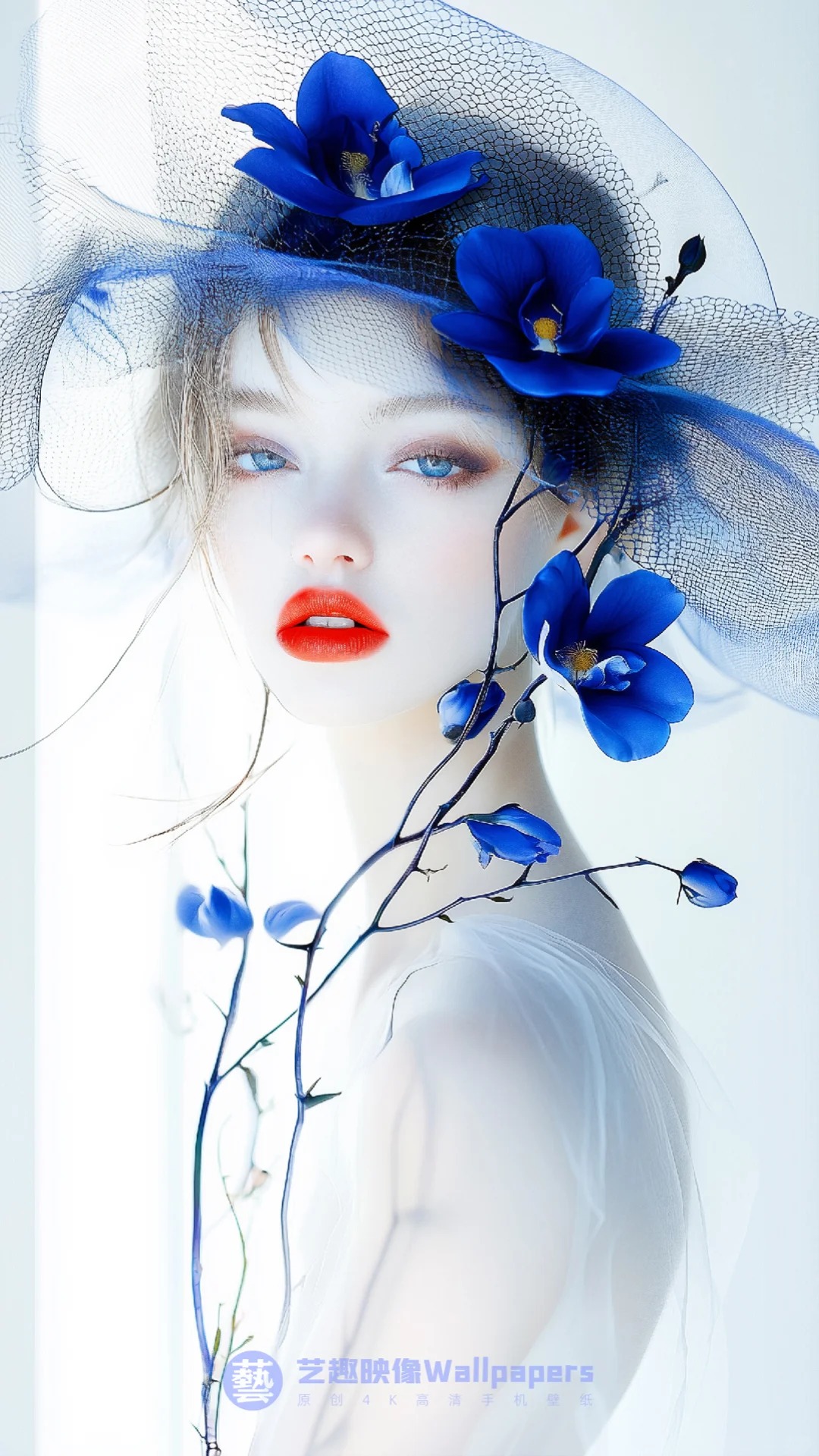 手机壁纸#D458丨💋蓝色玫瑰摩登女郎🌹_6_艺趣映像Wallpapers_来自小红书网页版.jpg