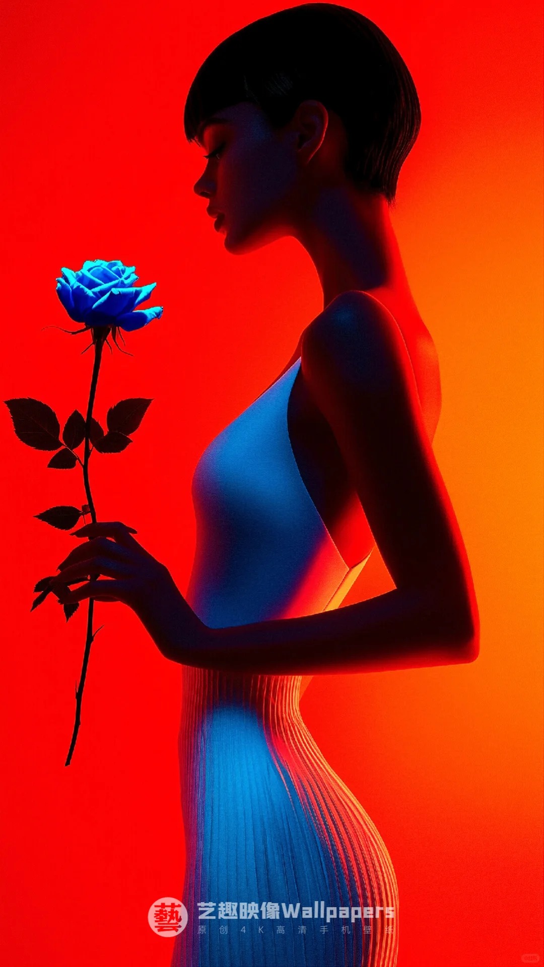 手机壁纸#D458丨💋蓝色玫瑰摩登女郎🌹_9_艺趣映像Wallpapers_来自小红书网页版.jpg